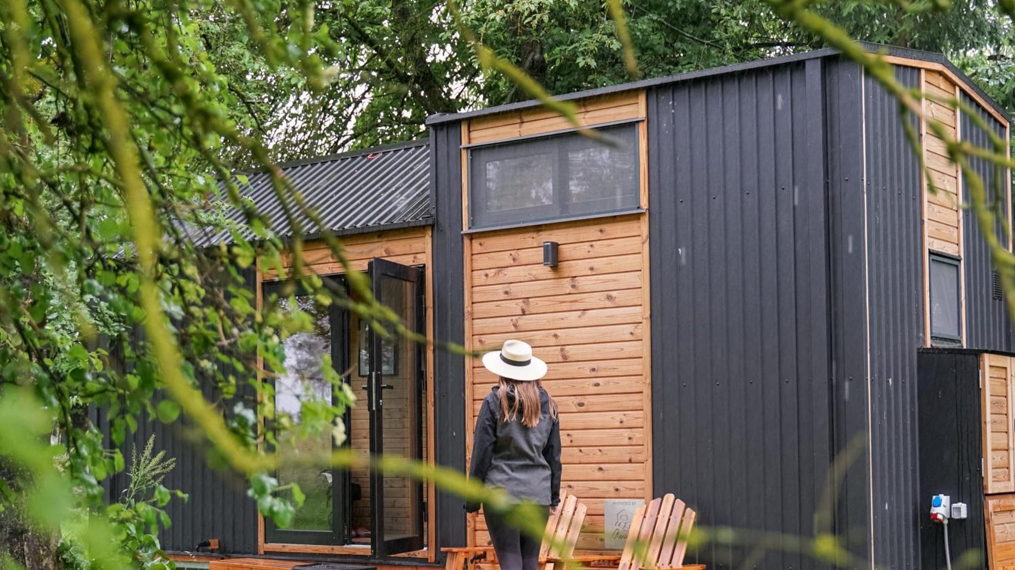 Вилла Lisi Grun Tiny House By Tiny Away Заттледт Экстерьер фото